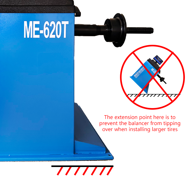 ME-T530Z Tire Changer & ME-B620 Wheel Balancer Combo