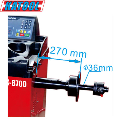 KATOOL KT-T830 Tire Changer & KT-B700 Wheel Balancer Combo
