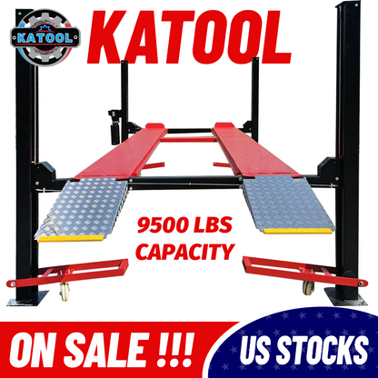 Katool KT-4H950 Heavy Duty Parking Lift 9,500 lbs Capacity