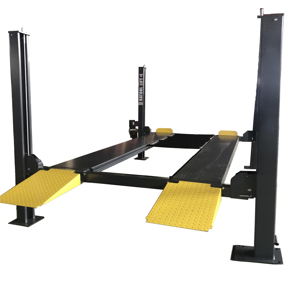 Katool KT-4H850 8,500 lb Heavy-Duty 4-Post Car Lift with Caster Kit