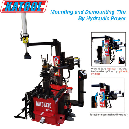 Katool KT-T900 Hydraulic Tire Changer 12"-30" Rims
