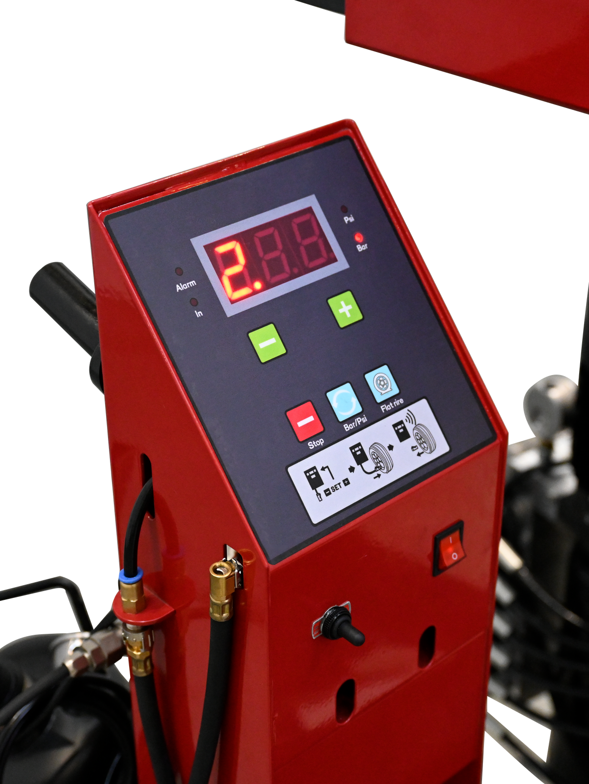 Fortisky Leverless Center Post Tire Changer Fully Automatic Combo T8-8833