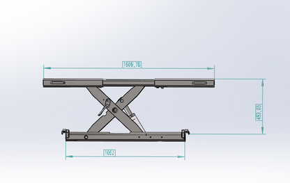 Katool KT-RJ50 5,000lbs Rolling Jack  *Fits KT-4H110, KT-4H950, and KT-4H850*