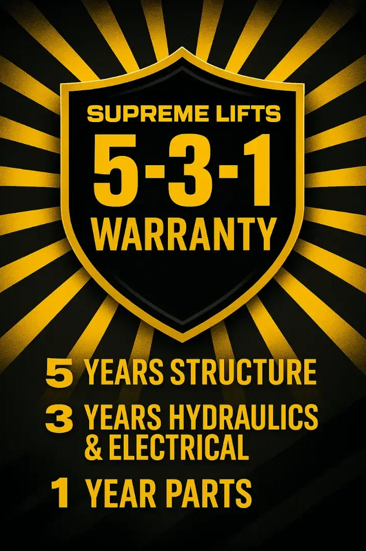 Supreme SP-11P 11,000 lb 4 Post Car Lift