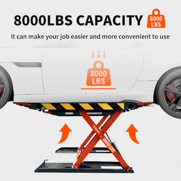 Katool KT-X90E 8000 lbs Electric Mid Rise Scissor Lift